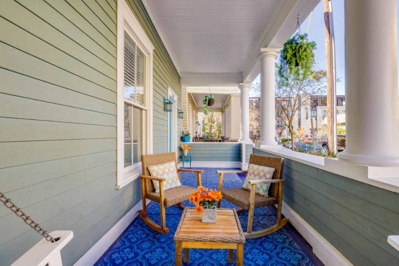 Southern Charmer-Historic District Downtown-Front Porch-Walk Score 90!!-Private Parking-1 Minute To Forsyth Park Savannah Eksteriør bilde